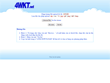 Tablet Screenshot of 4wkt.net
